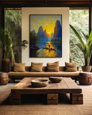 AF_Landscape_Guilin_Impressionist_Portrait_Between-Peaks_v02_Mockup_Livingroom