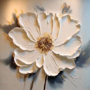 large white flower petals MJ