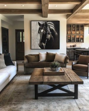 AF_Animals_Horse_Realistic_Square_Black-Beauty_v01_Mockup_Livingroom