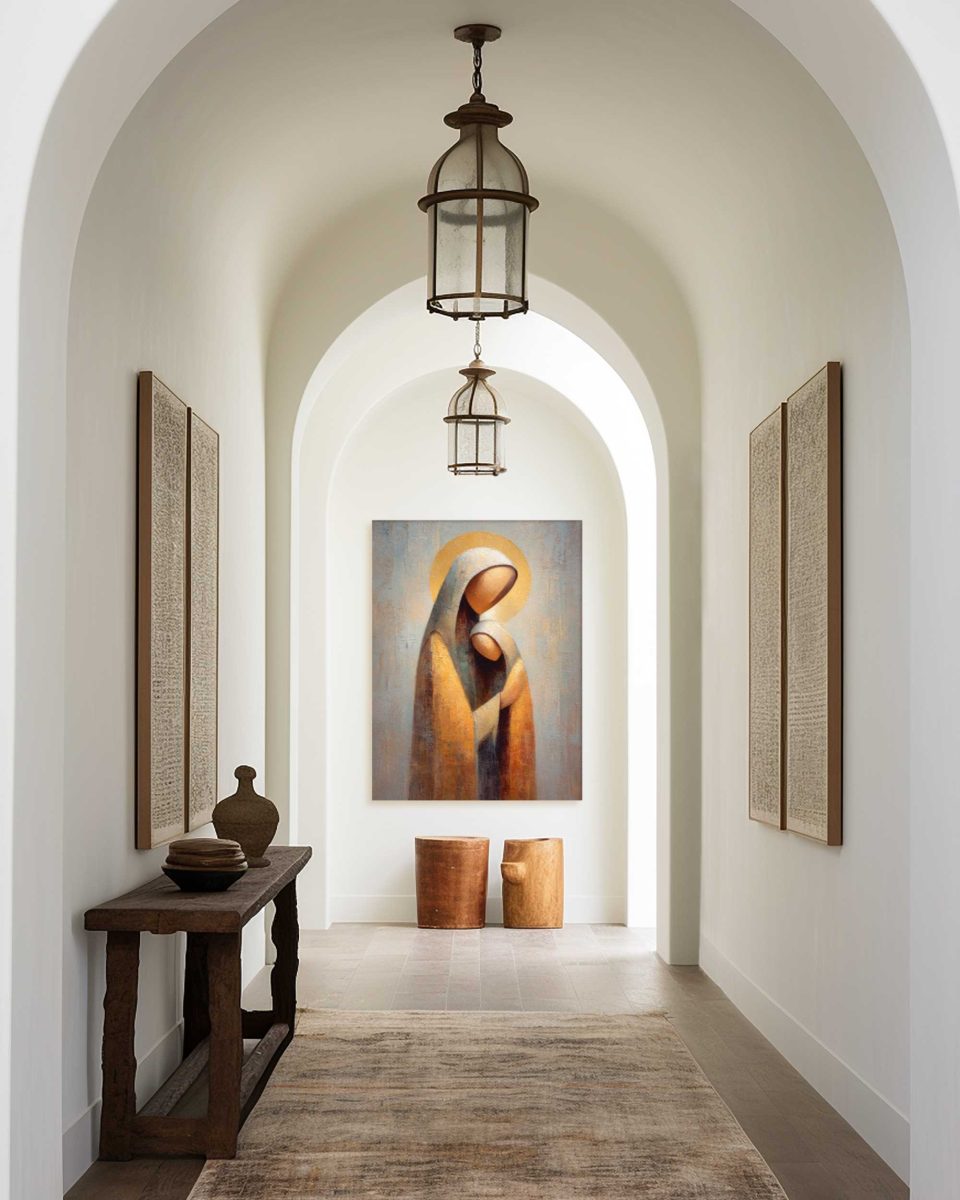 AF_Culture_Religious_Expressionist_Portrait_Holy-Bond_v01_Mockup_Hallway