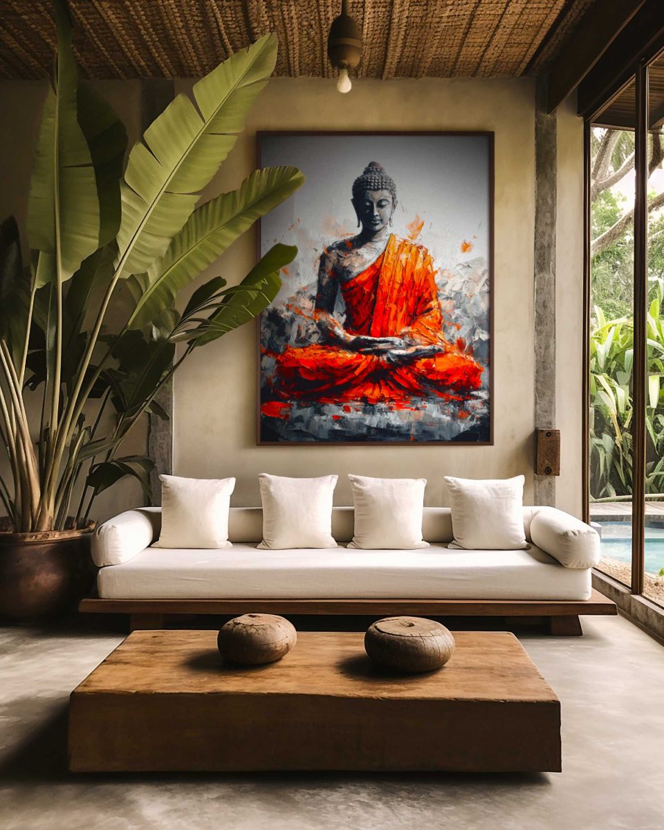 AF_Culture_Spiritual_Expressionist_Portrait_Buddha_v02_Mockup_Livingroom