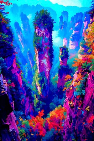 AF_Landscape_China_Pop_Portrait_Zhangjiajie-Dawn_v02